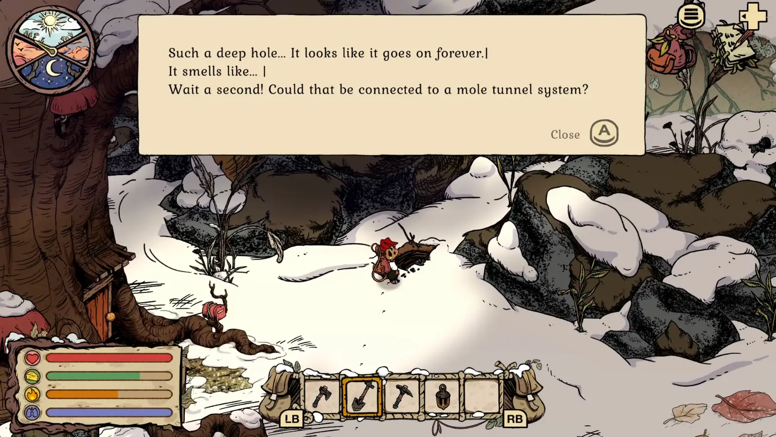 Winter Burrow Mole Tunnel Locations Map: Fast Travel Landmarks & Entrance Checks